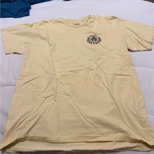 Vans Light Yellow Men's T-Shirt